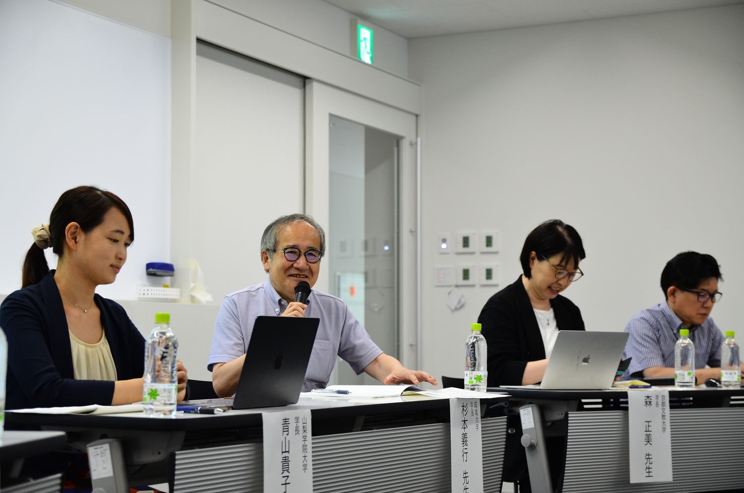 3学長を迎えたパネルディスカッション